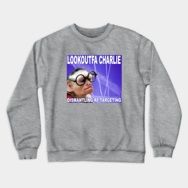 Lookoutfa Charlie Half Tone / Dismantle Crewneck Sweatshirt by Lookoutfa Charlie